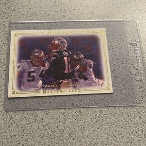 2008 upper deck Tom Brady Card